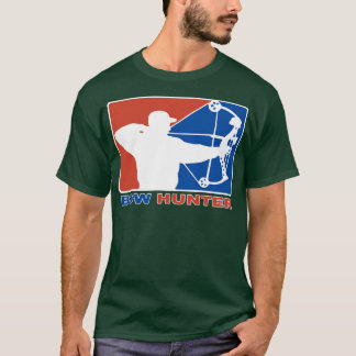 Bow Hunter Major League Bows and Arrow Hunting T Shirt