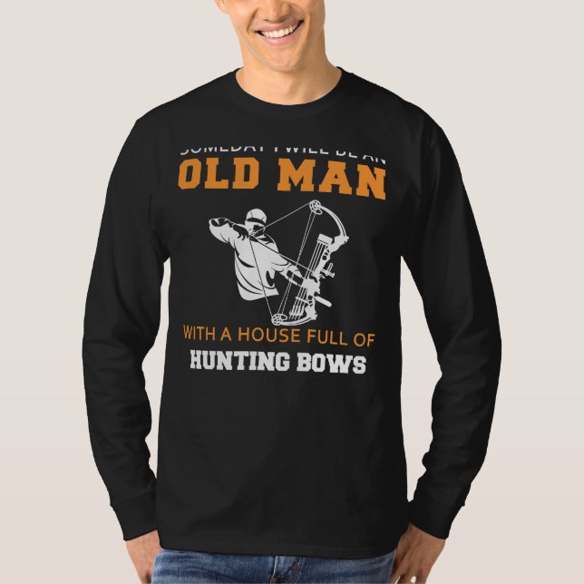 Bow Hunters Dream: Framtida gammal Mans Archery Ab T Shirt (Framsida)