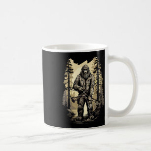 Bow Hunting Bigfoot Funny Hunting Gift Kaffemugg