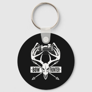 Bow Hunting Hjort Skull, konpound Bow Archery Gift Nyckelring