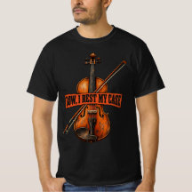 Bow jag vilar mitt fall Violinist Musik Humor Desi