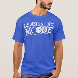 Bow-jaktläge på hjortens bockarbåge t shirt