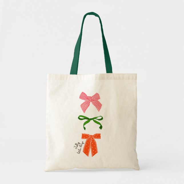 Bow Jolly Little Things jul  Tygkasse (Framsidan)