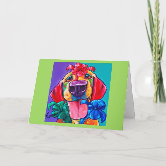 Bow känner till Helgdag Card efter Ron Burns Helgkort (Framsida)