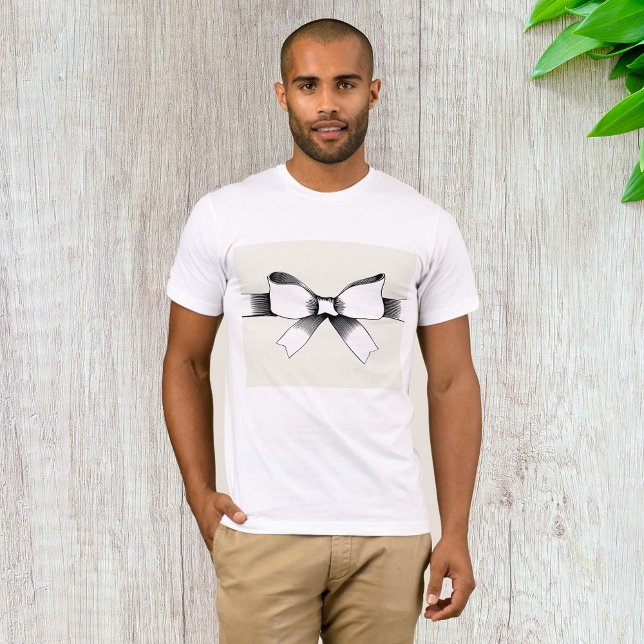 Bow med Ribbon Manar T-Shirt (Skapare uppladdad)