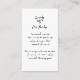 Bow Modern minimalistisk babystövel för Neutralt Tilläggskort