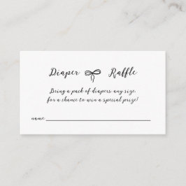 Bow Modern minimalistisk babystövel för Neutralt Tilläggskort