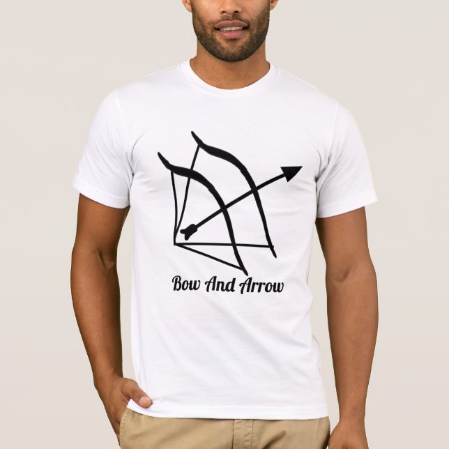 Bow och Pil T-Shirt (Framsida)