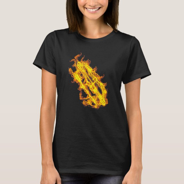 Bow- och pilklammerarb t shirt (Framsida)
