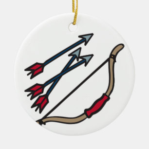 Bow-pilar Julgransprydnad Keramik
