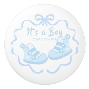 Bow Ribbon är en Boy Blue Knopp