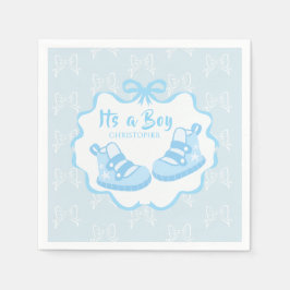 Bow Ribbon är en pojke Pappersservett