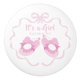 Bow Ribbon är en Rosa för flickor Knopp