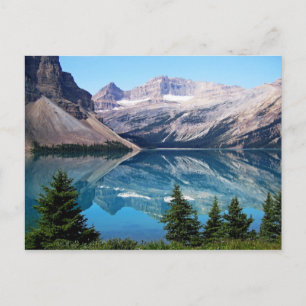 Bow Sjö, Banff National Park, Kanada Vykort