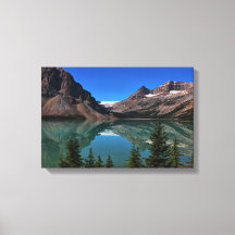 Bow Sjö i Banff Wrapped Canvas