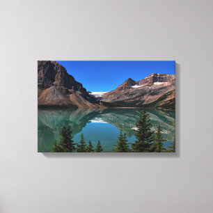 Bow Sjö i Banff Wrapped Canvas