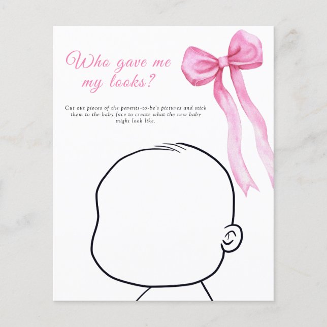 Bow, som gav mig mitt utseende baby-spel (Framsida)