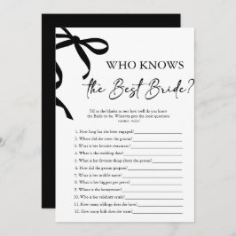 Bow som känner till matchen för bästa Möhippa Inbjudningar