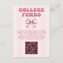  Bow Studentfest College-fonder Tilläggskort