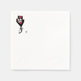 "Bow Tie Affair"-cocktail-napkins Pappersservett