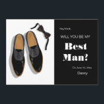 Bow Tie and Dress Shoes Best Man-begäran Inbjudningar<br><div class="desc">Ett trendig sätt att be er vara i brudens sida. Perfekt för best Man, Groomsman med mera.Designad av Freepik). () Kortet är enkelt att anpassa med din text, ditt teckensnitt, ditt teckensnitt, färg och ditt val av sex pappra typer.() Inte exakt vad du är tittar för? Alla våra produkter kan...</div>