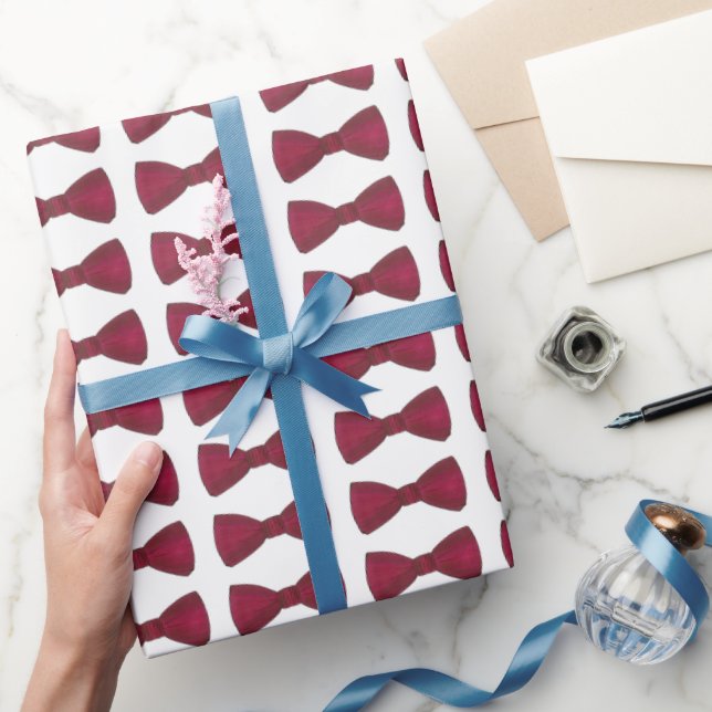 Bow Tie Bowtie Bröllop Prom Groom Herrkläder Presentpapper (Gåvor)