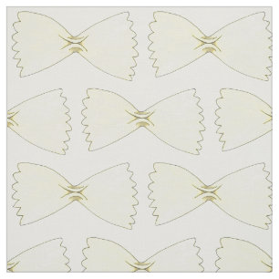 Bow Tie Bowtie Pasta Shapes Italy Food Fabric Tyg