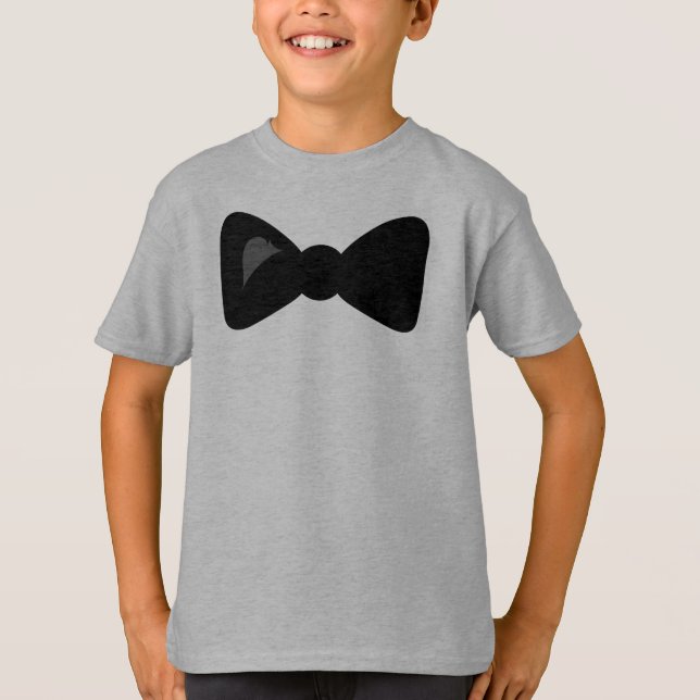 Bow Tie Guy Basic Hanes ComfortSoft® T-Shirt (Framsida)
