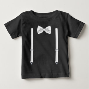 Bow Tie with Suspenders - Bowtie for Bröllop T Shirt