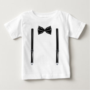 Bow Tie with Suspenders - Bowtie for Bröllop T Shirt
