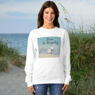 Bow till Royalty-Royalet Tern Beach T-Shirt