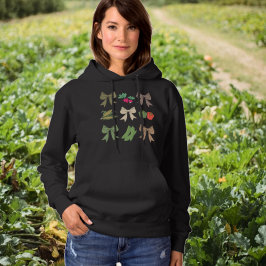 Bow Veggie  flerfärgad Mönster T Shirt