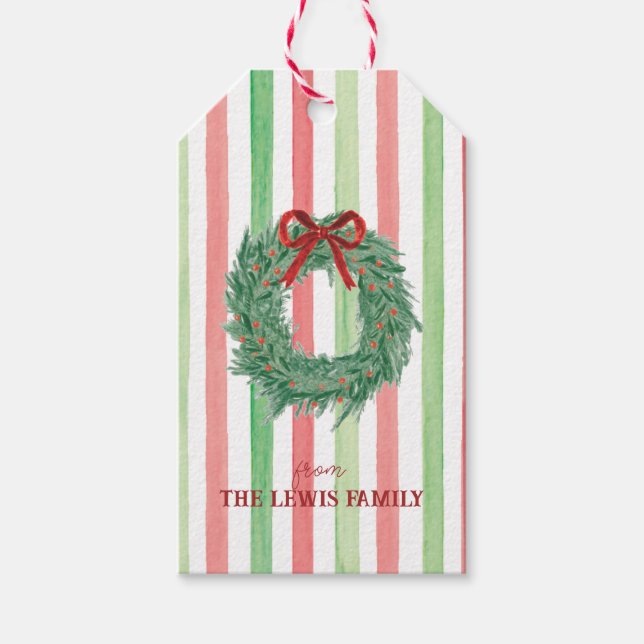 Bow WAN-julklapp Märkre Presentetikett (Framsidan)
