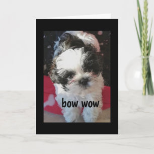 BOW WOW SÄGER VALP/"GLAD PÅSK TILL DIG! HELGDAG CA HELGKORT