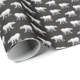 Bowdoin College Polar Bear Wrapping Paper Presentpapper