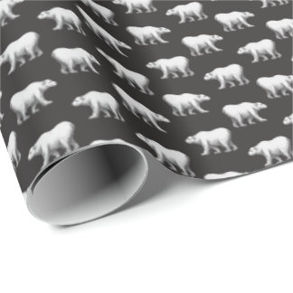 Bowdoin College Polar Bear Wrapping Paper Presentpapper