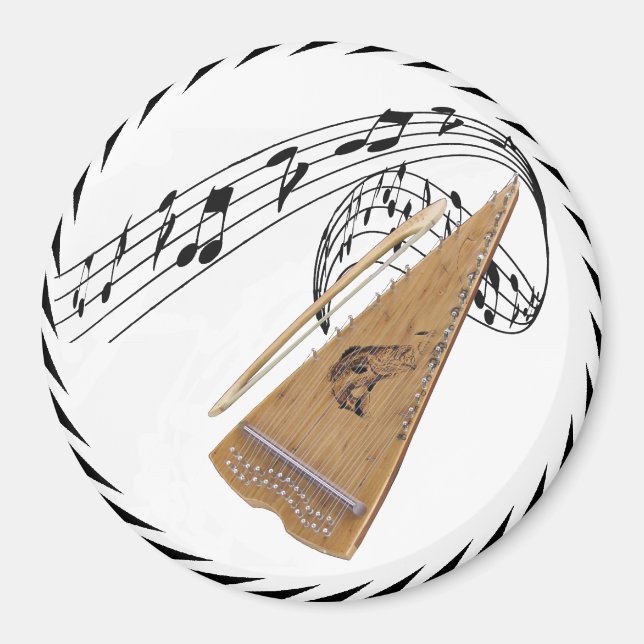BOWED PSALTERY-MAGNET MAGNET (Framsidan)