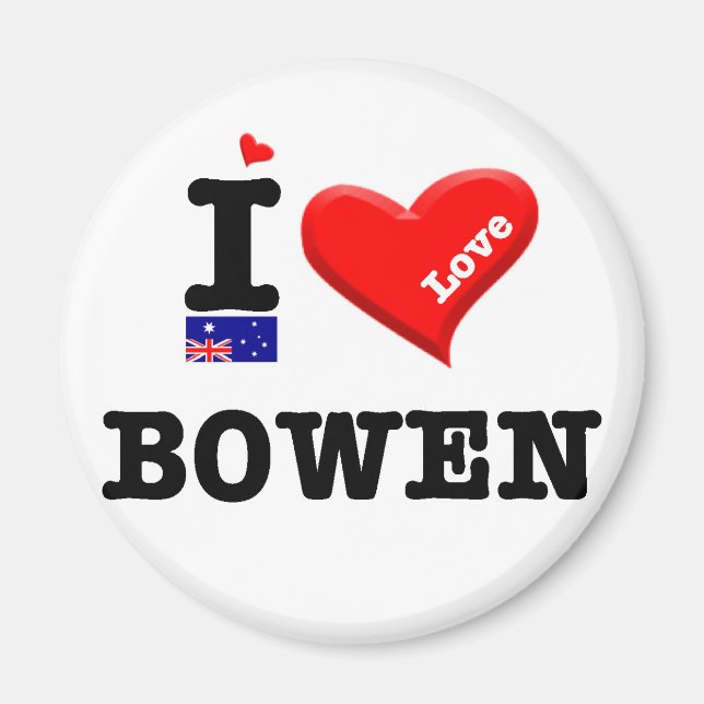 BOWEN - I Kärlek Magnet (Framsidan)