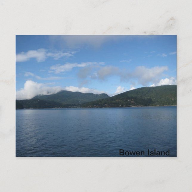 Bowen Island Kanada Vykort (Framsida)