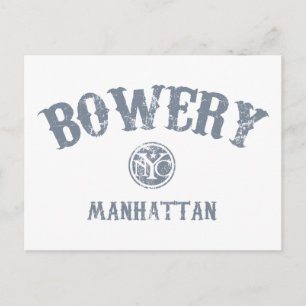Bowery Vykort