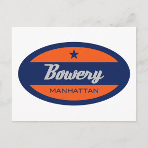 Bowery Vykort