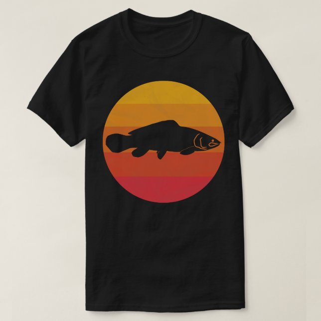 Bowfin Fish T Shirt (Design framsida)