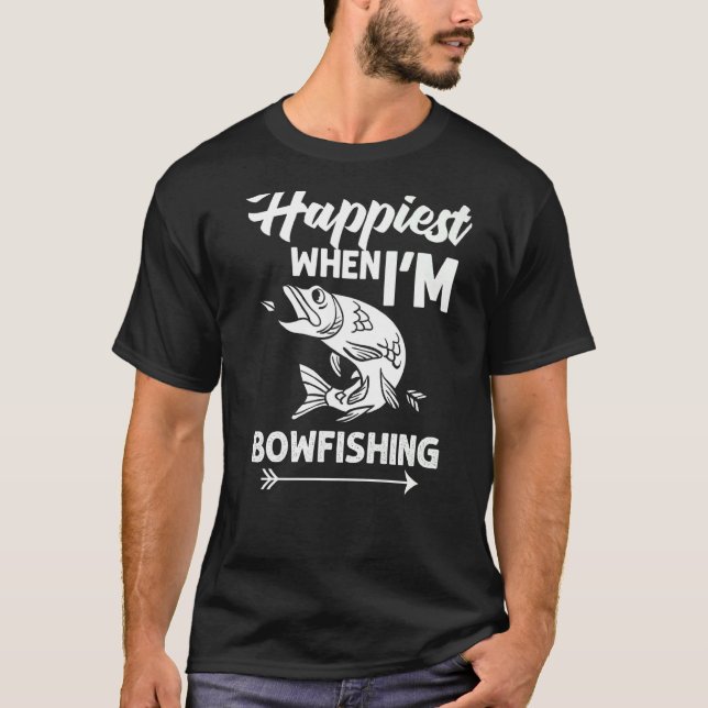 Bowfish Bow Ljus Arrows Crossbow Bowfisher 2 T Shirt (Framsida)