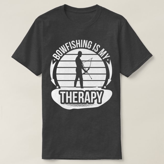 Bowfish Bow Ljus Arrows Crossbow Bowfisher 76 T Shirt (Design framsida)