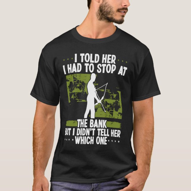 Bowfisher Bowhunter Airboat Archer Bowfish Fish T Shirt (Framsida)