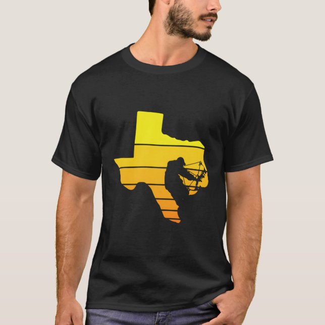 Bowhunter Texas T Shirt (Framsida)