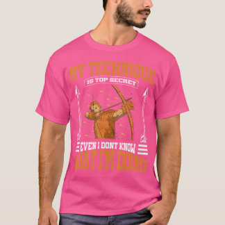 Bowhunting Archer Archery Bowman T Shirt