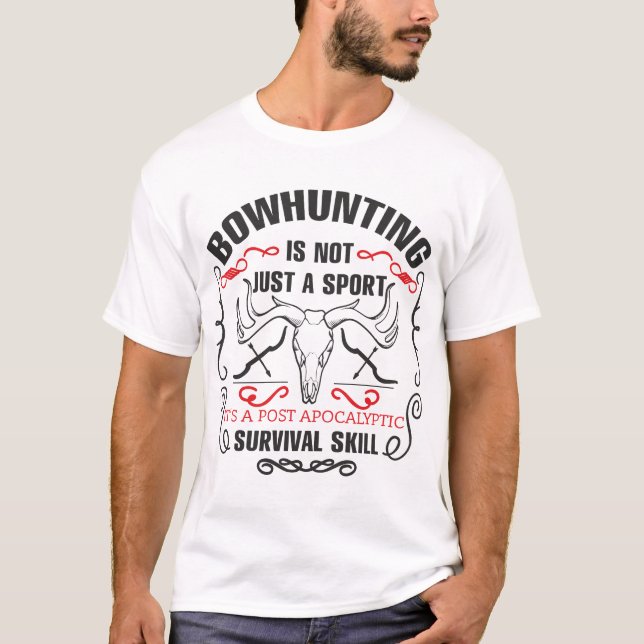 Bowhunting Survivalist Tee (Framsida)