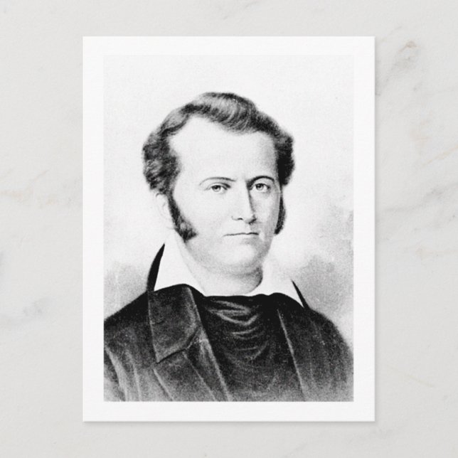 Bowie - James / Jim - Texas Soldier Vykort (Framsida)