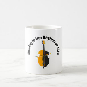 Bowing till Livets Rytm Cello Kaffemugg